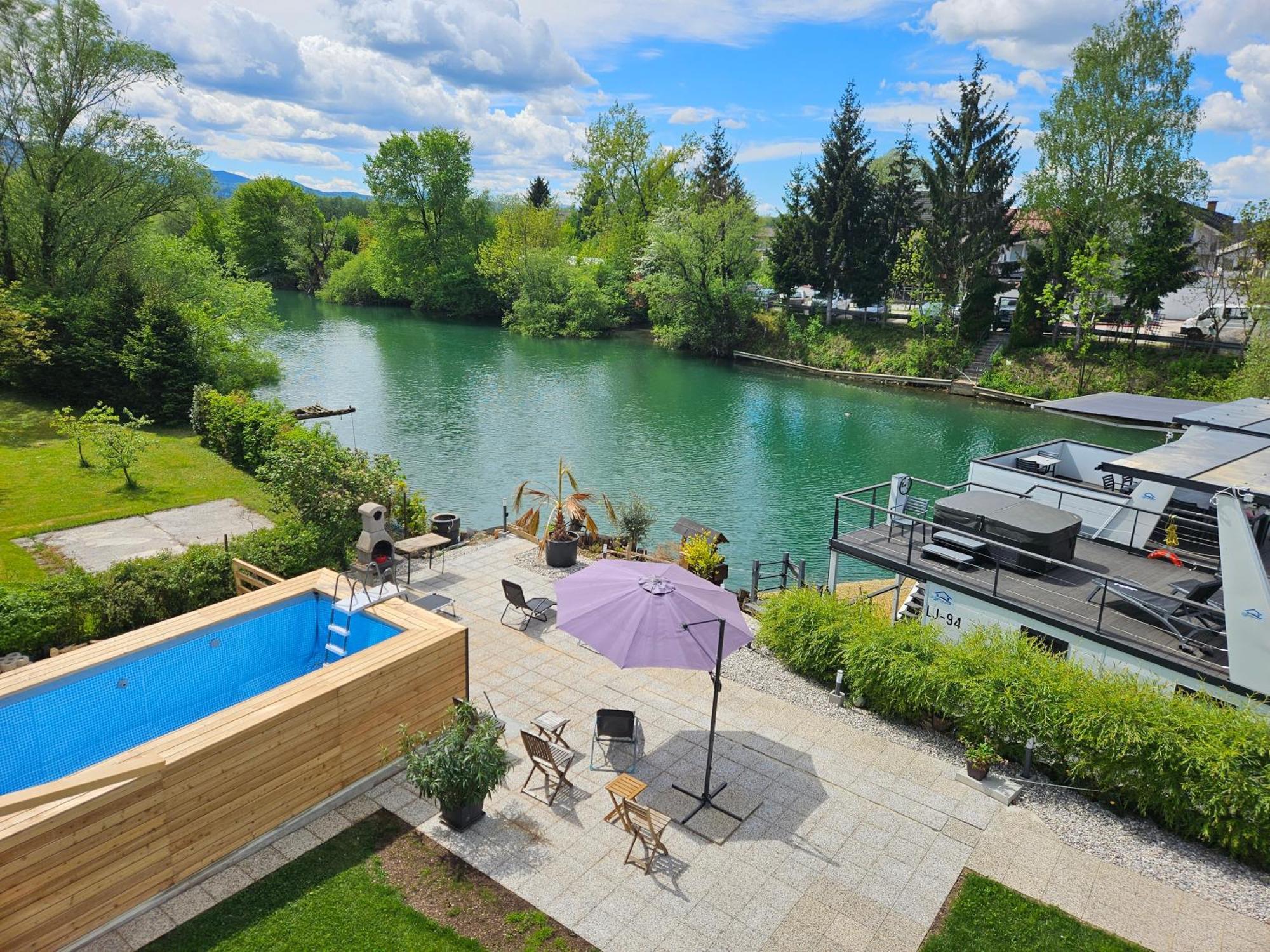 River Houses Ljubljanica Любляна Екстер'єр фото